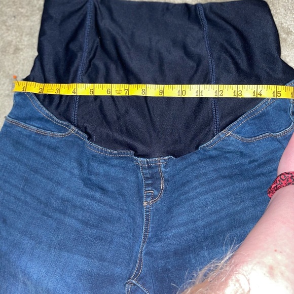 Distressed Maternity Jeggings Ingrid & Isabel Sz12 - Picture 7 of 9